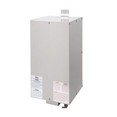 Whale F700 Water Heater, 6 Gal., 120V, 100 PSI, Horizontal Mount, Double-Wall Front Heat Exchanger, Stainless Steel Exterior