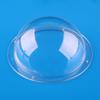 Ricrrover Diameter 6 Inch/150mm w/4 Holes Clear Acrylic Dome Flange Clear Plastic Hemisphere Indoor/Outdoor CCTV Replacement Clear Dome Camera Cover Security Dome Camera Housing view 2