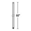 Savoy House DR-60-272 60" Downrod, Silver Dust view 2
