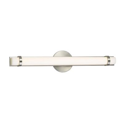 Cal Lighting LA-8601M 26W AC LED Vanity Light, L: 25 1/2", Brushed Steel,2.30x2.80x25.30
