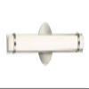 Cal Lighting LA-8601M 26W AC LED Vanity Light, L: 25 1/2", Brushed Steel,2.30x2.80x25.30 view 2
