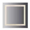 Cal Lighting LM4ISD-3636-3K Contemporary Modern LED Mirror from Glow Mirror Collection in Chrome Finish, 2.00 inches view 1
