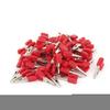 Aexit 57Pcs Insulated Electrical Testing Electrical Alligator Clip Testing Adapter Voltage Testers Red 34mm view 1