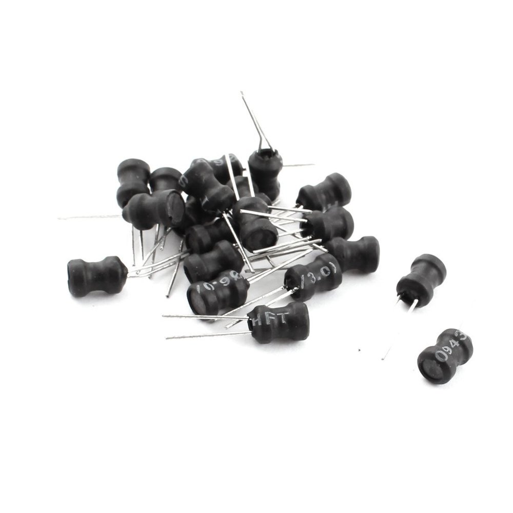 Aexit 20Pcs Electric Batteries, Chargers & Accessories Component 682K 6.8mH 150mA 6x8mm 10% Isolation Transformer Radial Inductor