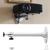 LANTWOO 8.3inch Length Mini Projector Wall Ceiling Mount Hanger, Aluminum Alloy LCD/DLP Video Projection Mount Bracket, 1/4inch Thread & 6.6 lbs Safe Load view 1