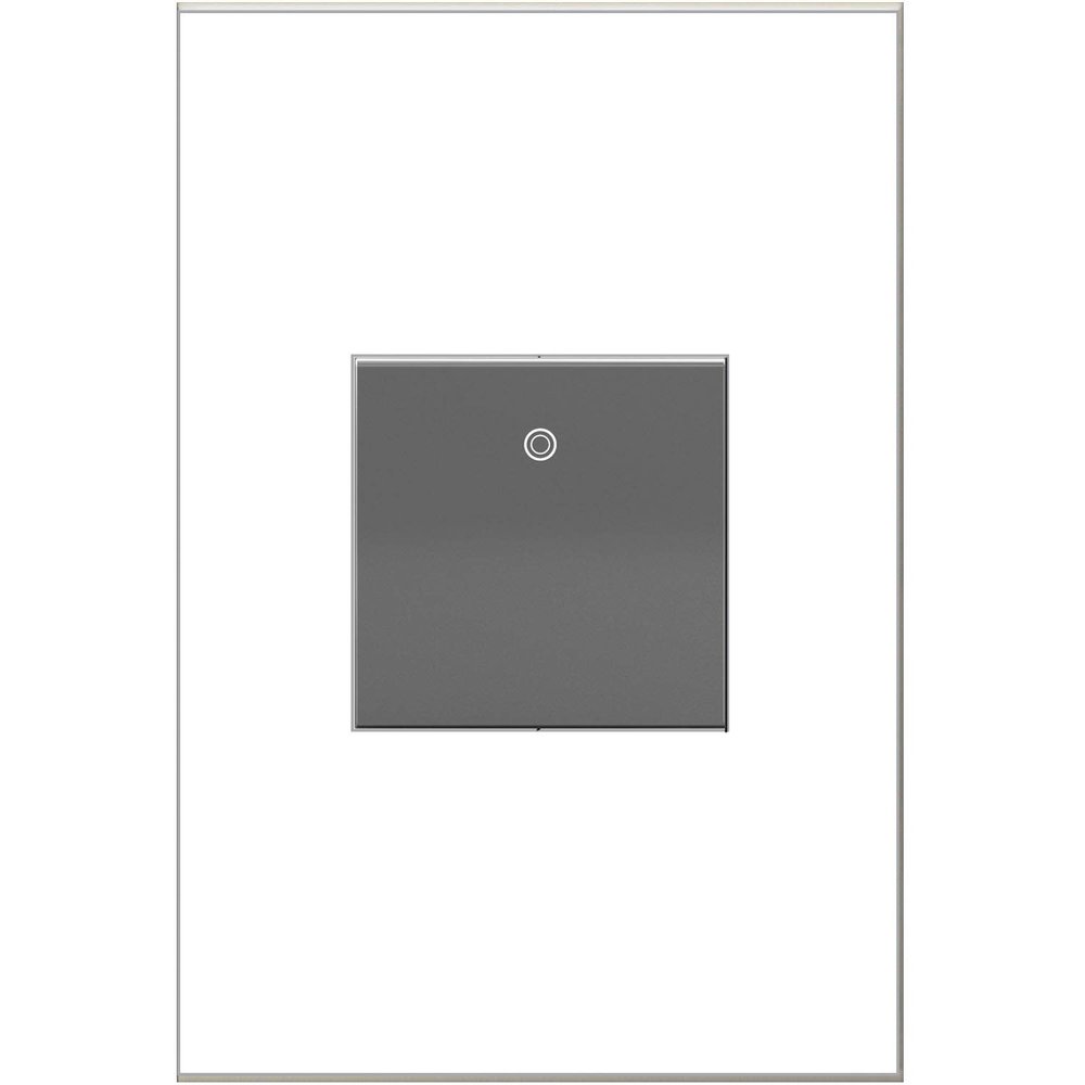 Legrand adorne 20A 4-Way Paddle Switch in Magnesium Finish, ASPD2042M4
