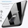Galaxy S9 Plus Case,WATACHE Clear Slim Fit Anti-Scratch Shockproof Hybrid Flexible TPU Bumper Edge + Rigid PC Back Panel Cover for Samsung Galaxy S9 Plus (Edge Black) view 3