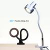 OBright Luxor - Dimmable LED Desk Lamp with Gooseneck (Black-Clip on) view 3