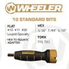 Wheeler Digital FAT (Firearms Accurizing Torque) Wrench with Interchangeable Bits and LCD Display for Firearm Maintenance, Gunsmithing, RC Vehicles, Drone, Mechanic Work, and More view 3
