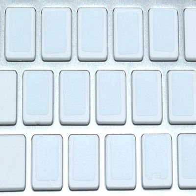 Online-Welcome Blank Keyboard Stickers Non Transparent White Background