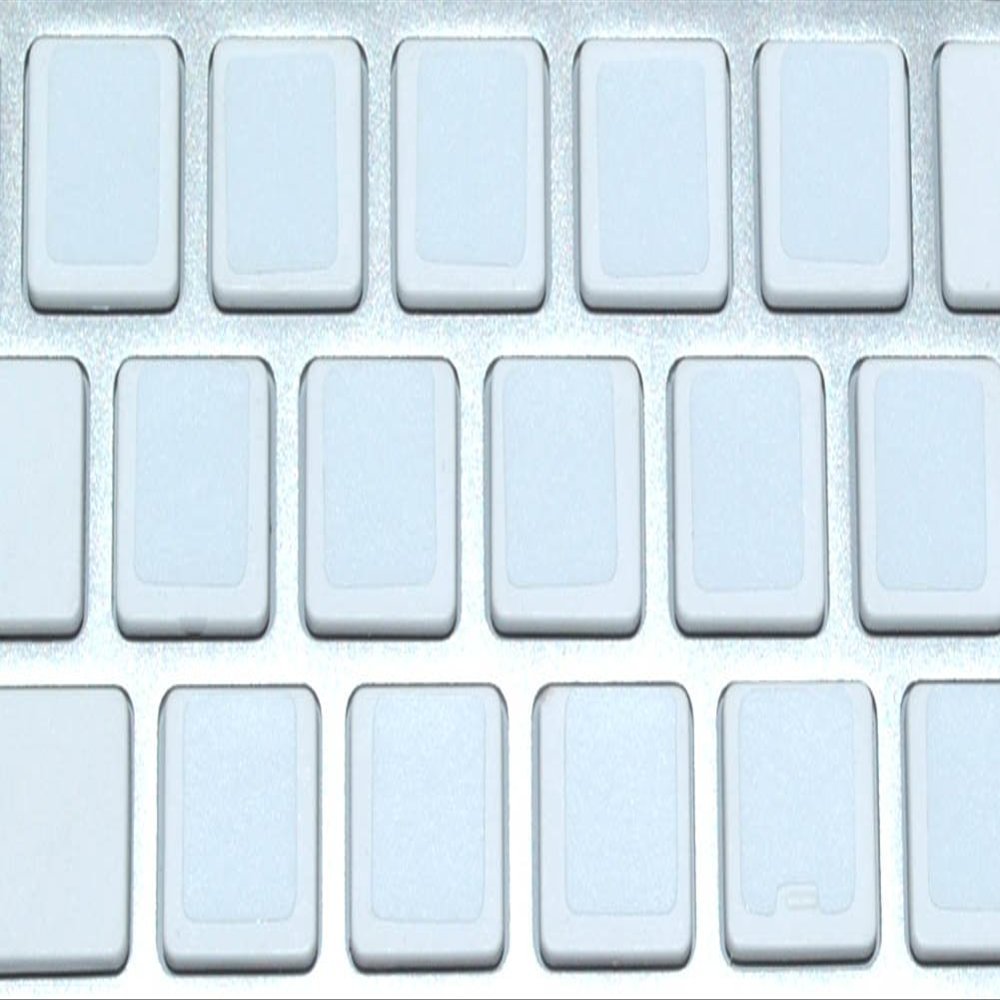 Online-Welcome Blank Keyboard Stickers Non Transparent White Background