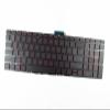 New US Black Red Backlit English Laptop Keyboard (Without Frame) Replacement for HP Omen Gaming 15-ax010ca 15-ax033dx 15-ax250wm 15-ax256nr 15-ax243dx 15-Ax039Nr view 1