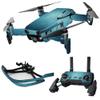 MightySkins Skin Compatible with DJI Max Coverage - Blue Swirls | Protective, Durable, and Unique Vinyl Decal wrap Cover | Easy to Apply, Remove, and Change Styles | Made in The USA view 1