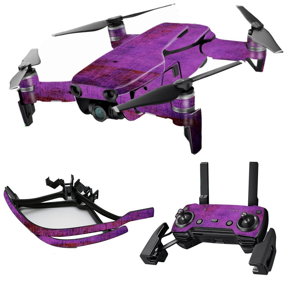 MightySkins Skin Compatible with DJI Max Coverage - Purple Sky | Protective, Durable, and Unique Vinyl Decal wrap Cover | Easy to Apply, Remove, and Change Styles | Made in The USA