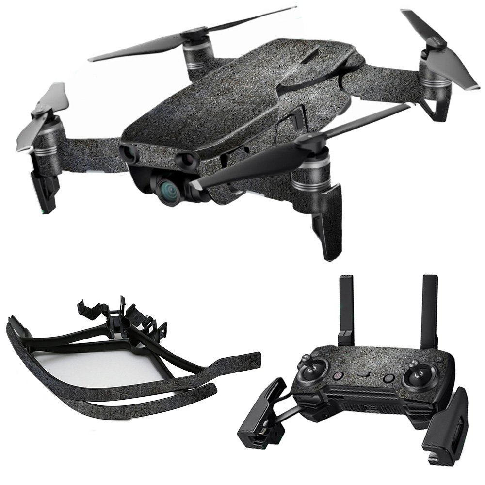 MightySkins Skin Compatible with DJI Max Coverage - Scratched Up | Protective, Durable, and Unique Vinyl Decal wrap Cover | Easy to Apply, Remove, and Change Styles | Made in The USA