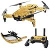 MightySkins Skin Compatible with DJI Max Coverage - Gold Tiles | Protective, Durable, and Unique Vinyl Decal wrap Cover | Easy to Apply, Remove, and Change Styles | Made in The USA view 1