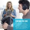 MEE audio Matrix Cinema Bluetooth Wireless Over-Ear High Resolution Stereo Headphones with aptX Low Latency for Improved Lip Sync & CinemaEAR Audio Enhancement for Clearer Sound in Movies and TV Shows view 2