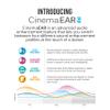 MEE audio Matrix Cinema Bluetooth Wireless Over-Ear High Resolution Stereo Headphones with aptX Low Latency for Improved Lip Sync & CinemaEAR Audio Enhancement for Clearer Sound in Movies and TV Shows view 4