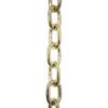 RCH Hardware CH-S60-02-PB-65 Steel Chandelier Chain, Polished Brass (65 Foot Reel) view 2