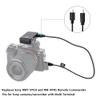 Wireless Remote Shutter Release Control for Sony A7R V A7R IV III A7S III A7 IV III A9 II A1 ZV-1 A6500 A6400 A6300 FDR-AX33 AX100 AX700 HDR-CX405 CX440 CX455 CX900, Replaces Sony RMT-VP1K RM-VPR1 view 3