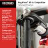 Ridgid 48438 3/4" MegaPress Jaw for Compact Press Tools view 2