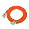 Jeirdus 100 Meters 328ft SC to SC Duplex 62.5/125 OM1 Multimode Fiber Optic Cable Jumper Optical Patch Cord SC-SC view 4