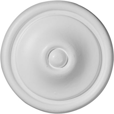 Ekena Millwork ROS04X04MA Maria Round Rosette, 4 3/4"OD x 1 1/4"P, Primed