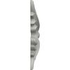 Ekena Millwork ROS04X04X00LA Lanarkshire Diamond Rosette, 5 3/4"W x 5 3/4"H x 5/8"P, Primed view 3