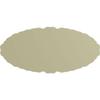 Ekena Millwork ROS07X03MA Marcella Oval Rosette, 7 1/4"W x 3 3/8"H x 3/8"P, Primed view 4