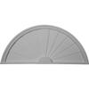 Ekena Millwork PED40X18X01SB Half Round Sunburst Pediment, 40"W x 18 1/8"H x 1 3/4"P view 1