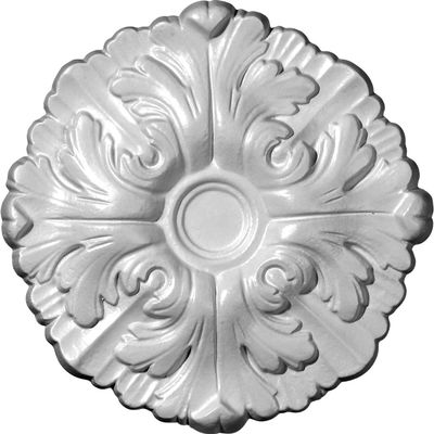 Ekena Millwork ROS08X08WA Wakefield Round Rosette, 8 5/8"OD x 1"P, Primed