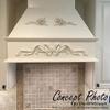 Ekena Millwork ROS08X08WA Wakefield Round Rosette, 8 5/8"OD x 1"P, Primed view 3