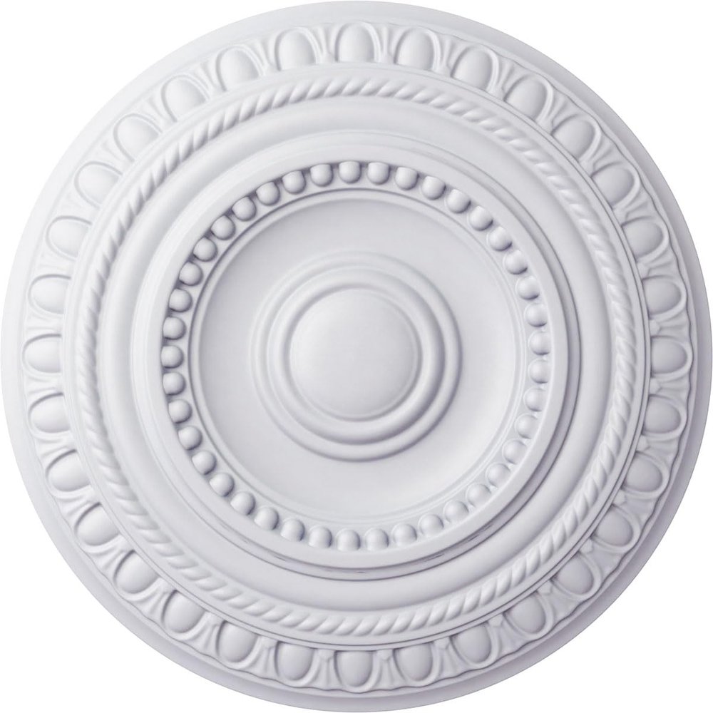 15 3/4"OD x 1 3/8"P Artis Ceiling Medallion (Fits Canopies up to 6 7/8")