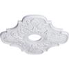17 3/4"OD x 3 3/4"ID x 1"P Peralta Ceiling Medallion (Fits Canopies up to 4 5/8") view 2