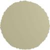 Ekena Millwork ROS03X03FL Floral Round Rosette, 3 7/8"OD x 1/2"P, Primed view 4