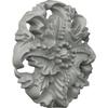 Ekena Millwork ROS03X03MO Small Monique Round Rosette, 3 1/8" OD x 5/8" P, Primed view 2