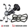 RAM Mounts RAM-B-166-UN8U X-Grip with RAM Twist-Lock Suction Cup Mount for 7"-8" Tablets with Medium Arm for Vehicle Windshields view 3