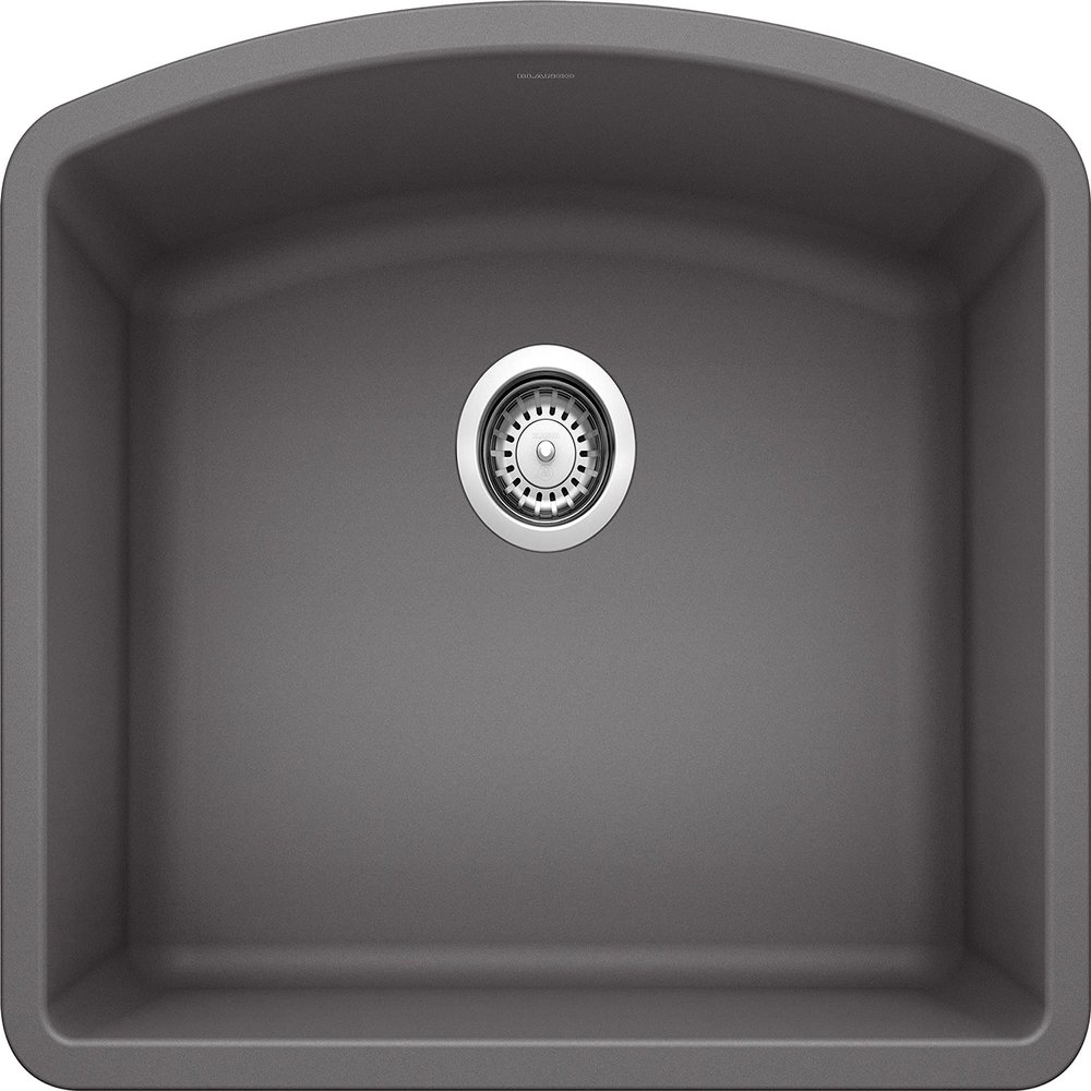 BLANCO, Cinder 441468 DIAMOND SILGRANIT Single Bowl Undermount Kitchen Sink
