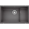 BLANCO, Cinder 519451 PRECIS CASCADE SILGRANIT Undermount Kitchen Sink with Colander view 1