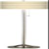 Giclee Glow 62" Birch Blonde Brushed Nickel Pull Chain Floor Lamp with Print Shade view 2