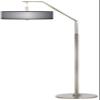 All Silver Giclee Shade Arc 71 1/2" Tall Floor Lamp view 2