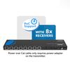 OREI HDMI Extender Splitter 1x8  HDMI Over Ethernet Splitter up to 132ft at 4K@30Hz & 230ft at 1080p@60Hz with EDID, Loop Out, IR Control, Power Over Ethernet view 2