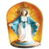 9.5 Inch Lady of Grace with Light Statue Religious Decorative Light Saint Mary Lamp Party Gift Home Decorative Children's Gift view 1