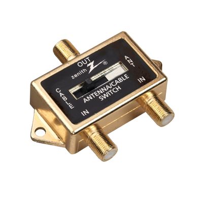 AmerTac - Zenith VR1001SW2W TwoWay Coax A/B Switch