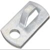 Panduit MBMS-S10-CY Metal Screw-On Mount, Aluminum, Natural, Indoor/Outdoor Environment, #10 Screw Mounting Method, 10lbs Max Static Load (Pack of 100) view 1
