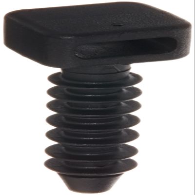 Panduit MPMH38-L0 Pan-Ty Masonry Push Mount, Weather Resistant Nylon 6.6, Indoors/Outdoors Environment, Fir Tree Hole Mount, Black, 0.38" Hole Diameter, 0.3" Height, 1.25" Grip Length (Pack of 50)