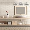 Design House 579656 Kimball Industrial Farmhouse 3-Light Indoor Bathroom Vanity Light with Metal Shades for Over the Mirror, Antique White view 3