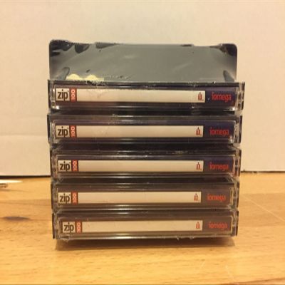 Iomega 5-Pack of 100MB Zip disks