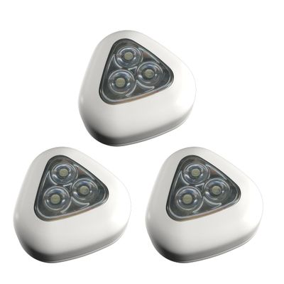 Stanley 32724 Mini LED Touch Light (3 Pack), White
