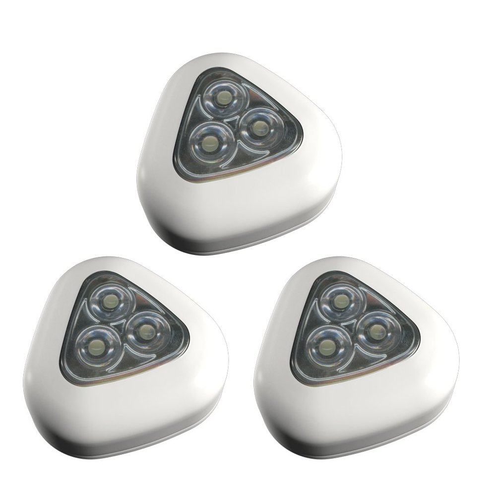 Stanley 32724 Mini LED Touch Light (3 Pack), White
